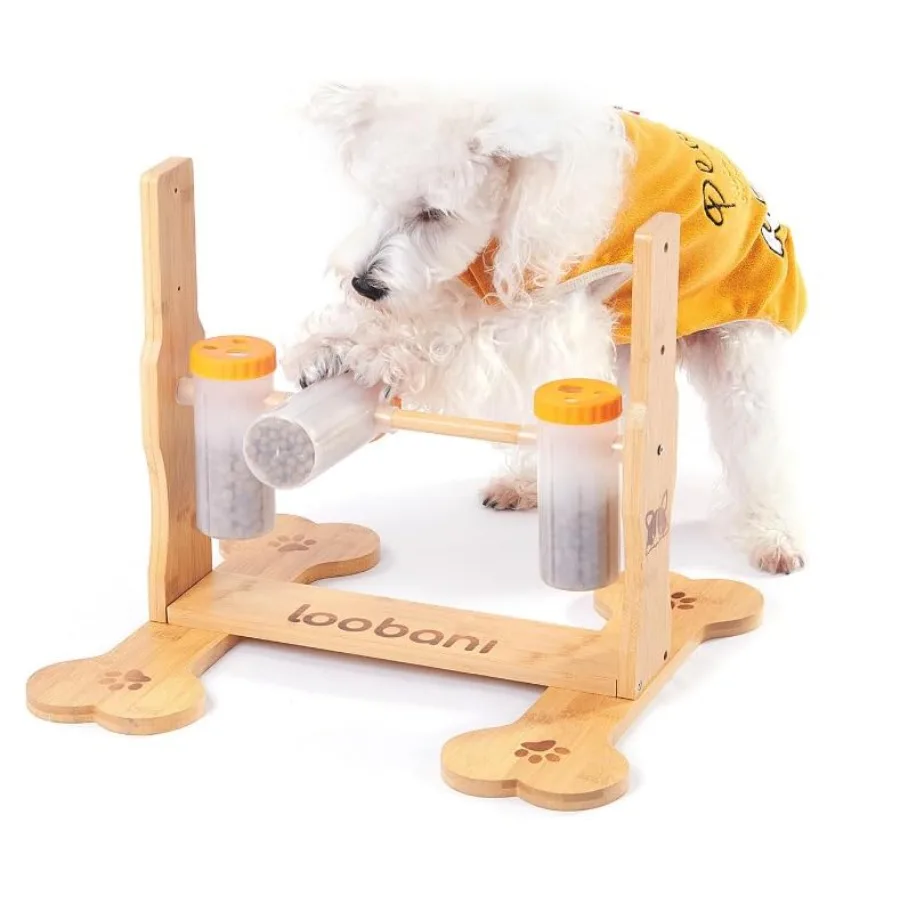 Dog Puzzle Toy - Interactive Treat Dispenser for Mental Stimulation and Boredom Relief Slow Feeder for Small to Large Dogs 11x1
Dog Puzzle Toy - Interactive Treat Dispenser for Mental Stimulation and Boredom Relief Slow Feeder for Small to Large Dogs 11x1
