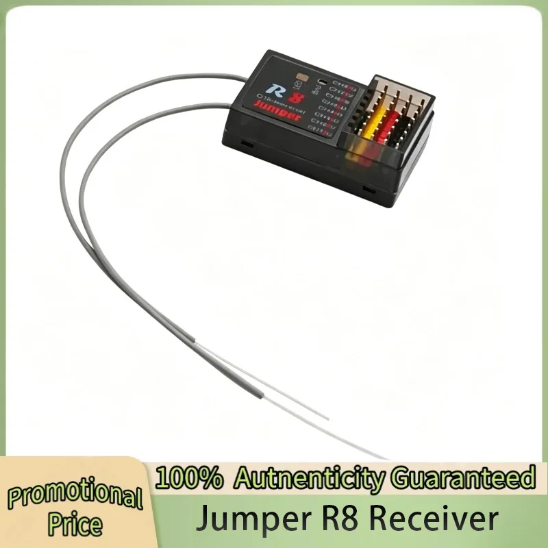Jumper R8 Receiver 16CH Sbus Compatible Frsky D16 D8 Jumper T16 T12 Mode Radio OpenTX for PIX PX4 Flight Control RC Drone
Jumper R8 Receiver 16CH Sbus Compatible Frsky D16 D8 Jumper T16 T12 Mode Radio OpenTX for PIX PX4 Flight Control RC Drone