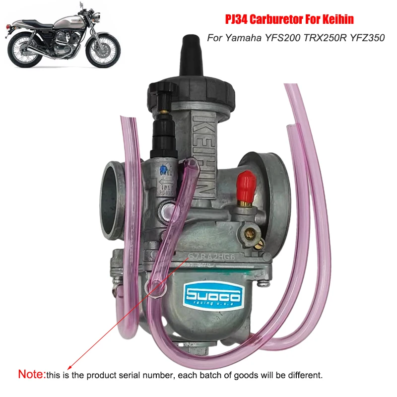 Карбюратор PJ34 YFZ350 для Keihin Pj 34 мм 200-300cc Yamaha Banshee TRX250R YFZ 350 TC250R TRX ATC 250R Blaster YFS200 Carburador
Карбюратор PJ34 YFZ350 для Keihin Pj 34 мм 200-300cc Yamaha Banshee TRX250R YFZ 350 TC250R TRX ATC 250R Blaster YFS200 Carburador
