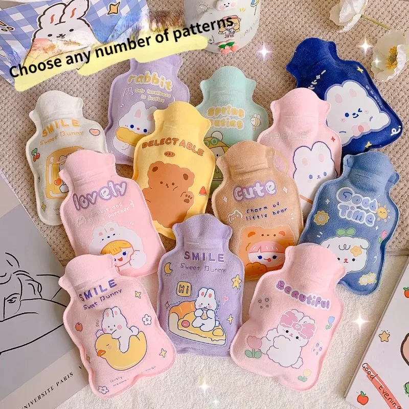 250ML bouillotte Hot Water Bottle Plush Cartoon Kawaii Bear Kat Rabbit Animal Pattern Thick Hot Water Bag Hand Feet Winter Warm
250ML bouillotte Hot Water Bottle Plush Cartoon Kawaii Bear Kat Rabbit Animal Pattern Thick Hot Water Bag Hand Feet Winter Warm