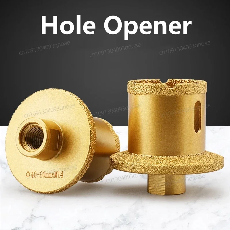 1PC Drill Bit Hole Opener Grinder Brazed Diamond Hole Drill Saw Core Bits For Marble Tiles Washbasin Hole Opener Diamond Drill
1PC Drill Bit Hole Opener Grinder Brazed Diamond Hole Drill Saw Core Bits For Marble Tiles Washbasin Hole Opener Diamond Drill