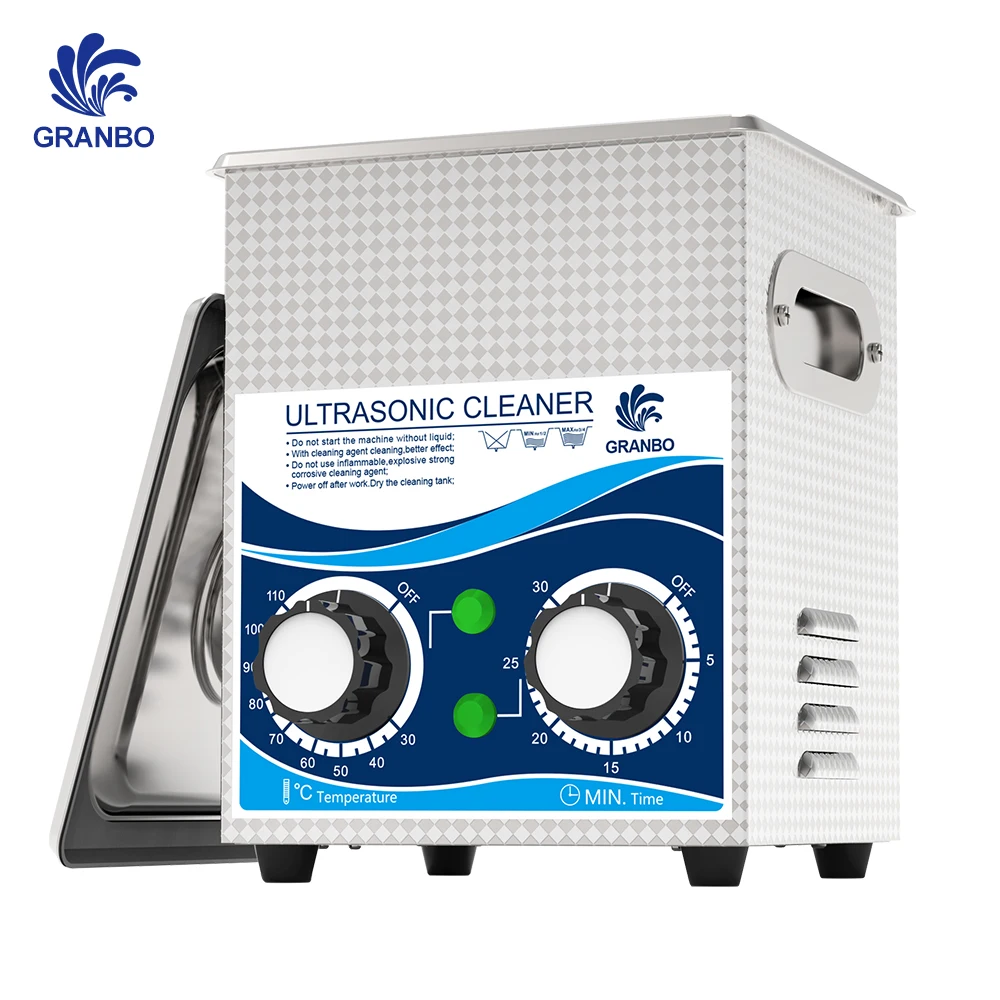 Granbo Ultrasonic Cleaner 2L 60W 4KHz Stainless Steel Bath Dental Watches Glasses Jewelry Fuel Injector Coins Printer Head
Granbo Ultrasonic Cleaner 2L 60W 4KHz Stainless Steel Bath Dental Watches Glasses Jewelry Fuel Injector Coins Printer Head