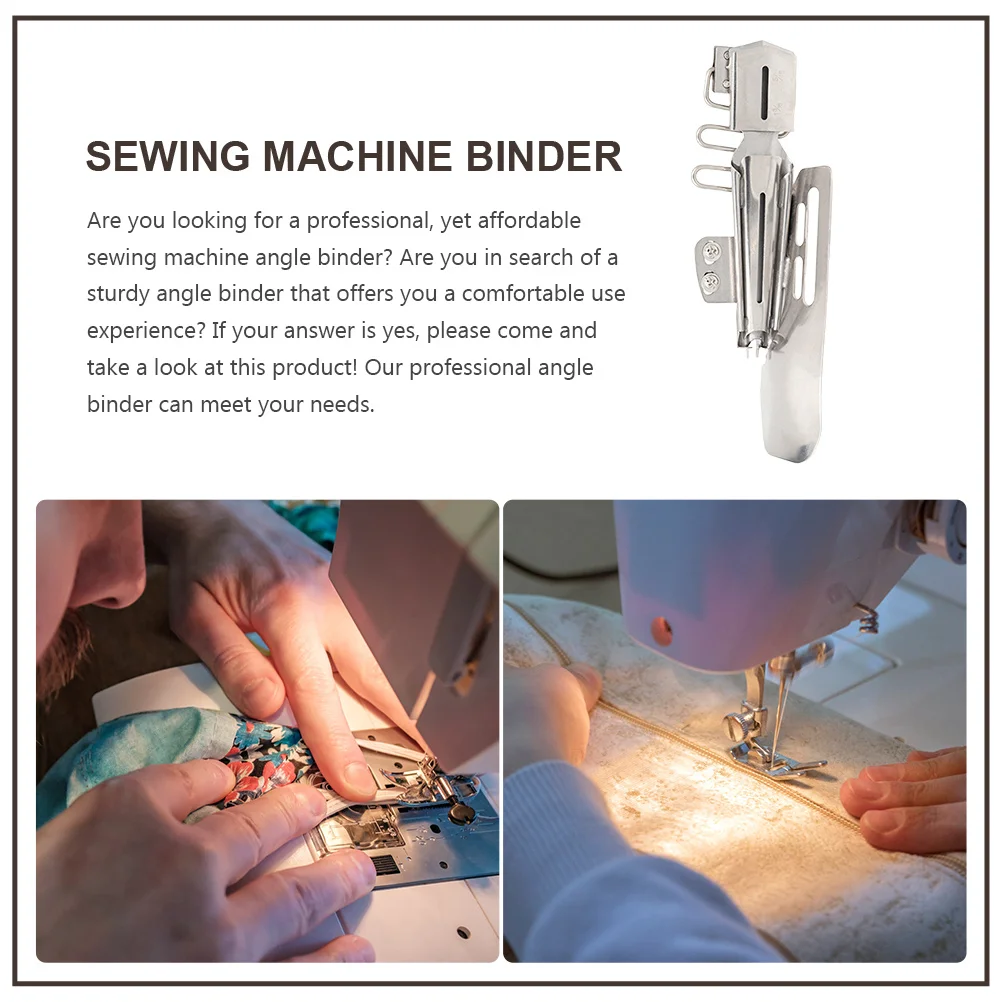 Right Angle Wrapping Device Overlock Binder For Industrial Sewing Machine Double Fold Hemmer Edging Folder Binding Attachment
Right Angle Wrapping Device Overlock Binder For Industrial Sewing Machine Double Fold Hemmer Edging Folder Binding Attachment