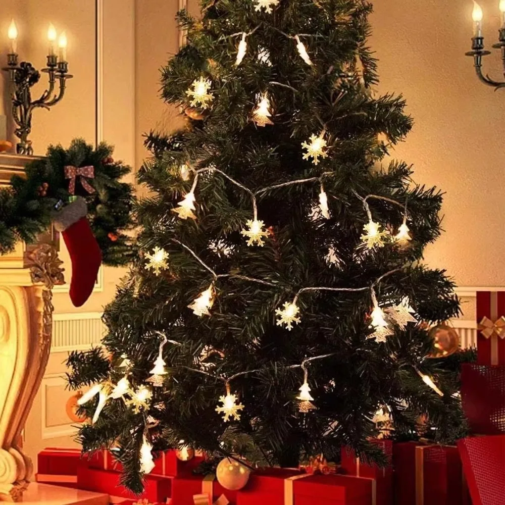 3 Meter Length Christmas Curtain String Lights Battery Version Snowflake Tree LED Curtain Lights Romantic Decor Lamp Home Decor
3 Meter Length Christmas Curtain String Lights Battery Version Snowflake Tree LED Curtain Lights Romantic Decor Lamp Home Decor
