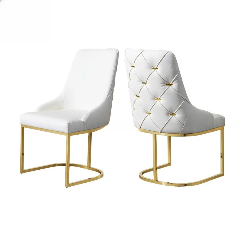 Light luxury fabric dining chair household soft bag back chair high-end single chair
Light luxury fabric dining chair household soft bag back chair high-end single chair