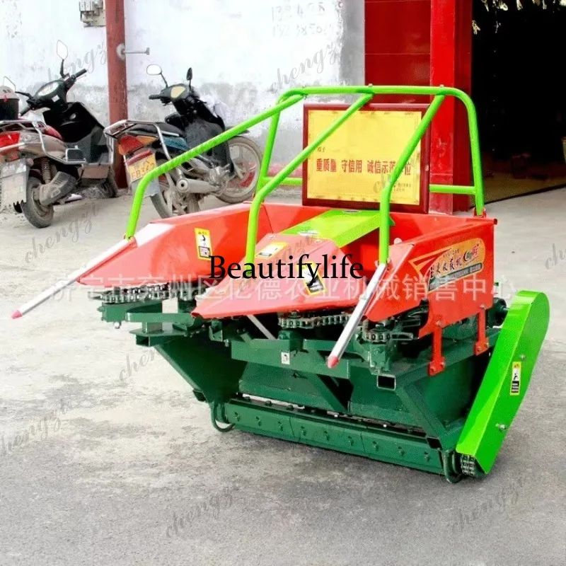Peeling harvester wet and dry straw crushing harvester
Peeling harvester wet and dry straw crushing harvester