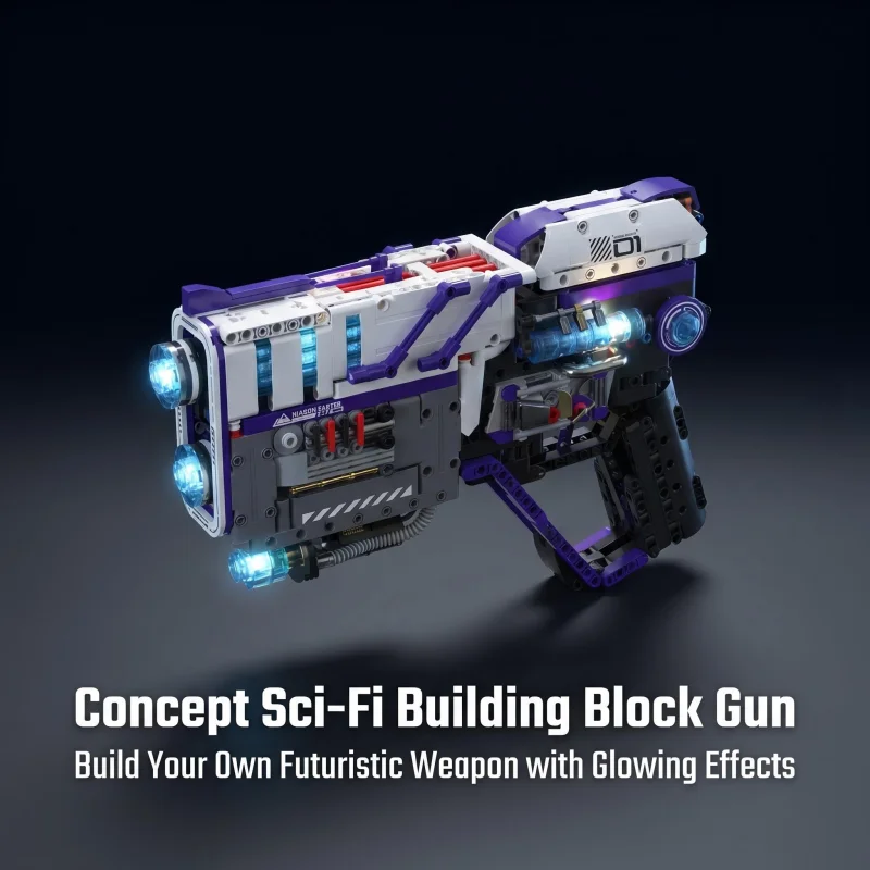 Future-style mechanical shockwave assembly toy, creatively structured sci-fi model STEM assembly kit, suitable for enthusiasts,
Future-style mechanical shockwave assembly toy, creatively structured sci-fi model STEM assembly kit, suitable for enthusiasts,