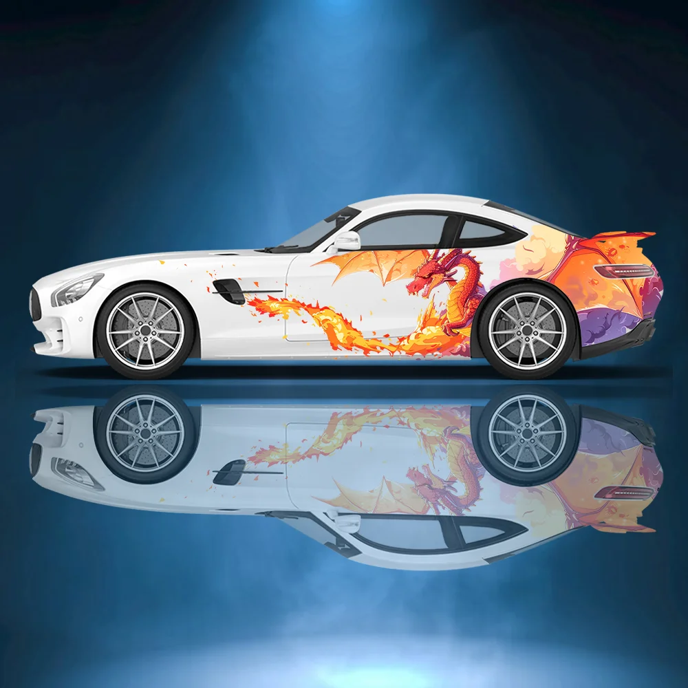 Dragon with Wings Spitting Fire Car Sticker Full Body Decal Decoration Covering Scratches Waterproof Car Sticker Car Vinyl Wraps
Dragon with Wings Spitting Fire Car Sticker Full Body Decal Decoration Covering Scratches Waterproof Car Sticker Car Vinyl Wraps