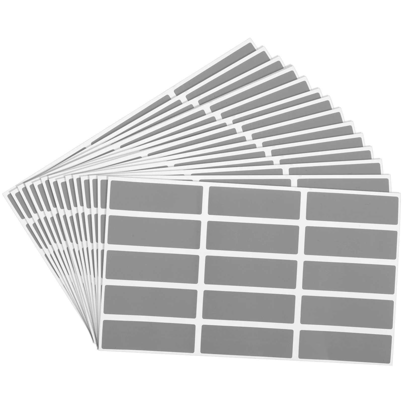 25 Sheets 15x48mm Scratch Off Stickers Rectangle DIY Adhesive PVC Labels Tickets Gift Card Surprise Fun Event Usage
25 Sheets 15x48mm Scratch Off Stickers Rectangle DIY Adhesive PVC Labels Tickets Gift Card Surprise Fun Event Usage