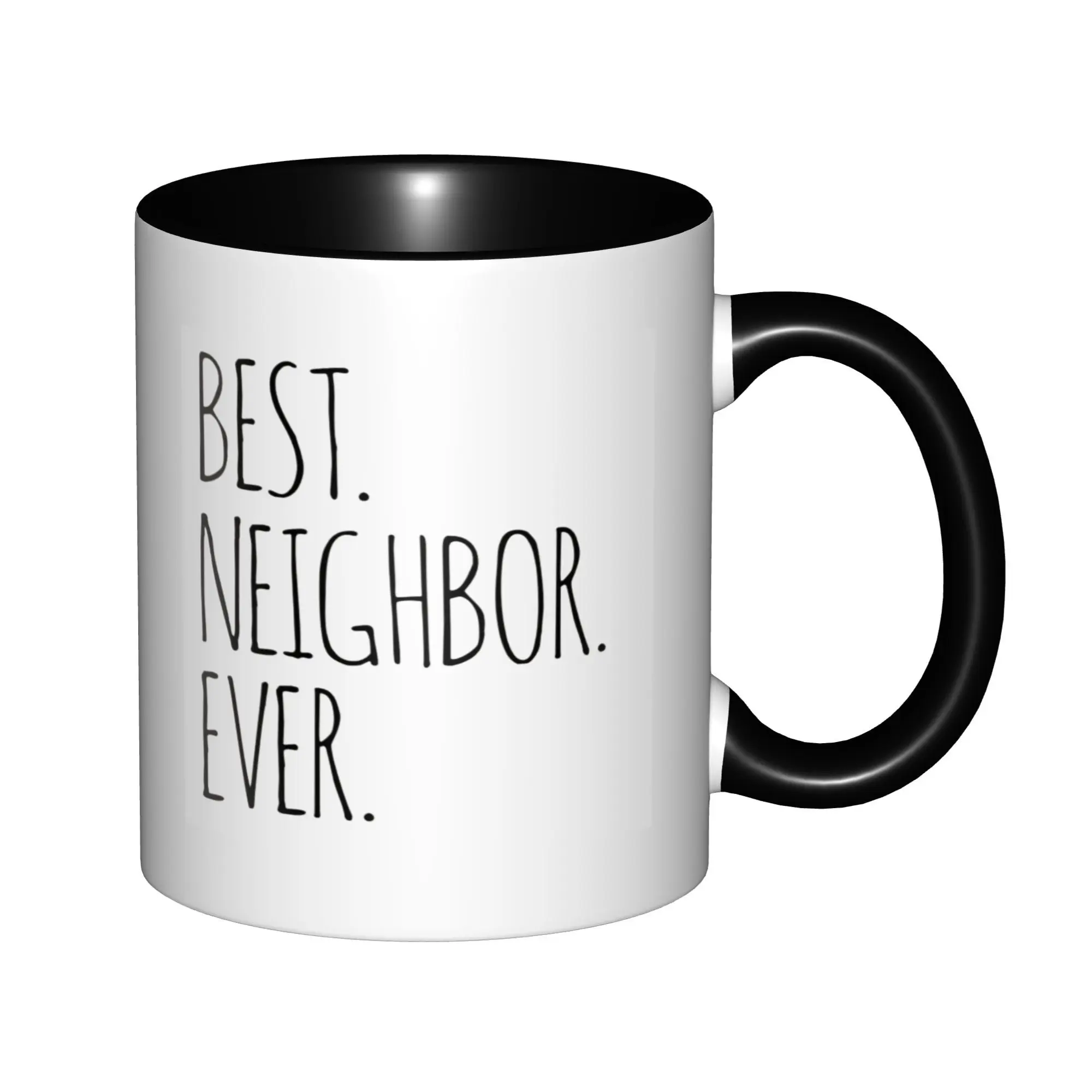 Best Neighbor Ever Farewell Gift for Neighbors Moving Mugs With Black Handle Birthday Coffee Mugs Ceramic Tea Cups 11oz
Best Neighbor Ever Farewell Gift for Neighbors Moving Mugs With Black Handle Birthday Coffee Mugs Ceramic Tea Cups 11oz
