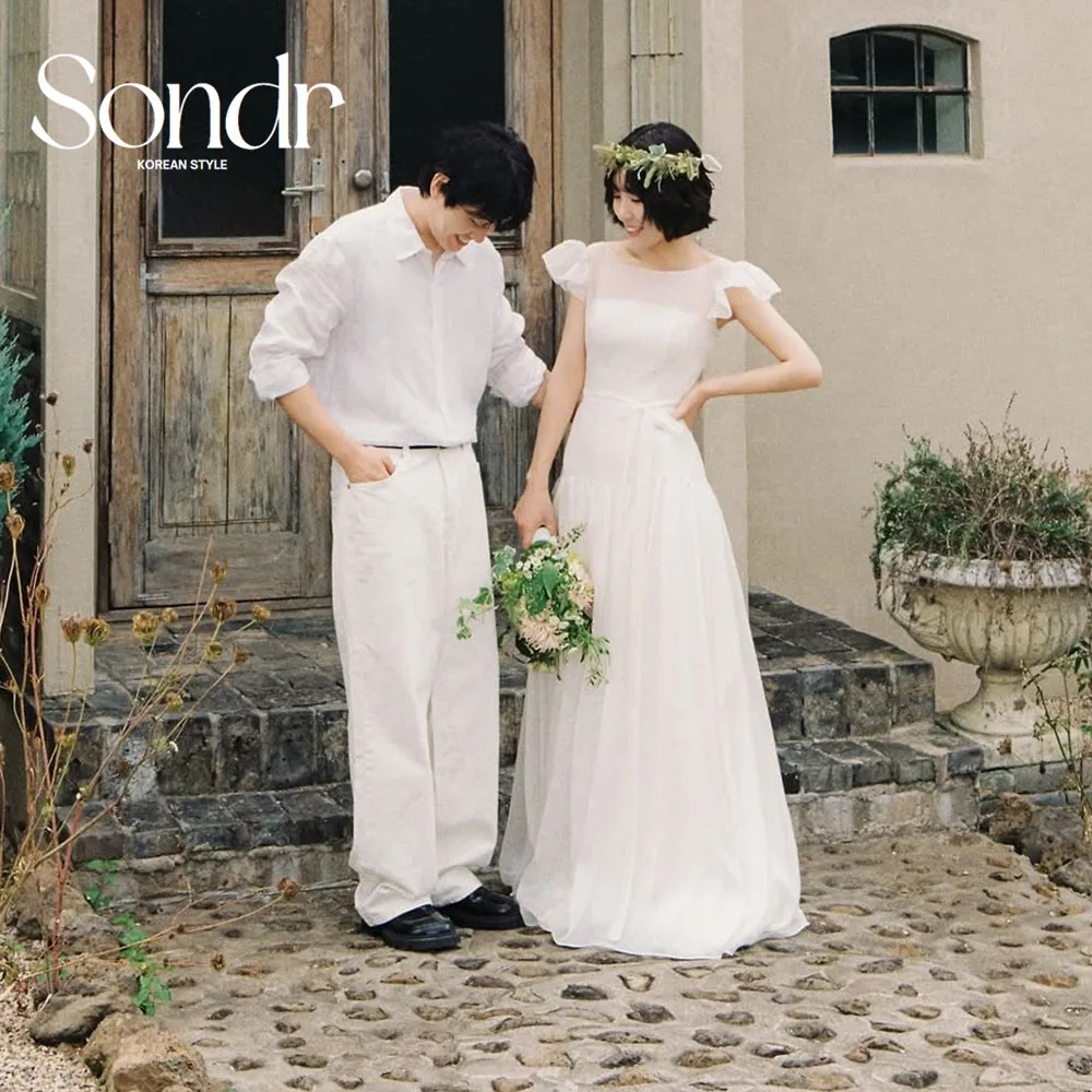 Sondr Pastrol Korean Wedding Dresses Photo Shoot Elegant Simple Ruffled A Line Party Gown Customized A Japanese Wedding Gown
Sondr Pastrol Korean Wedding Dresses Photo Shoot Elegant Simple Ruffled A Line Party Gown Customized A Japanese Wedding Gown