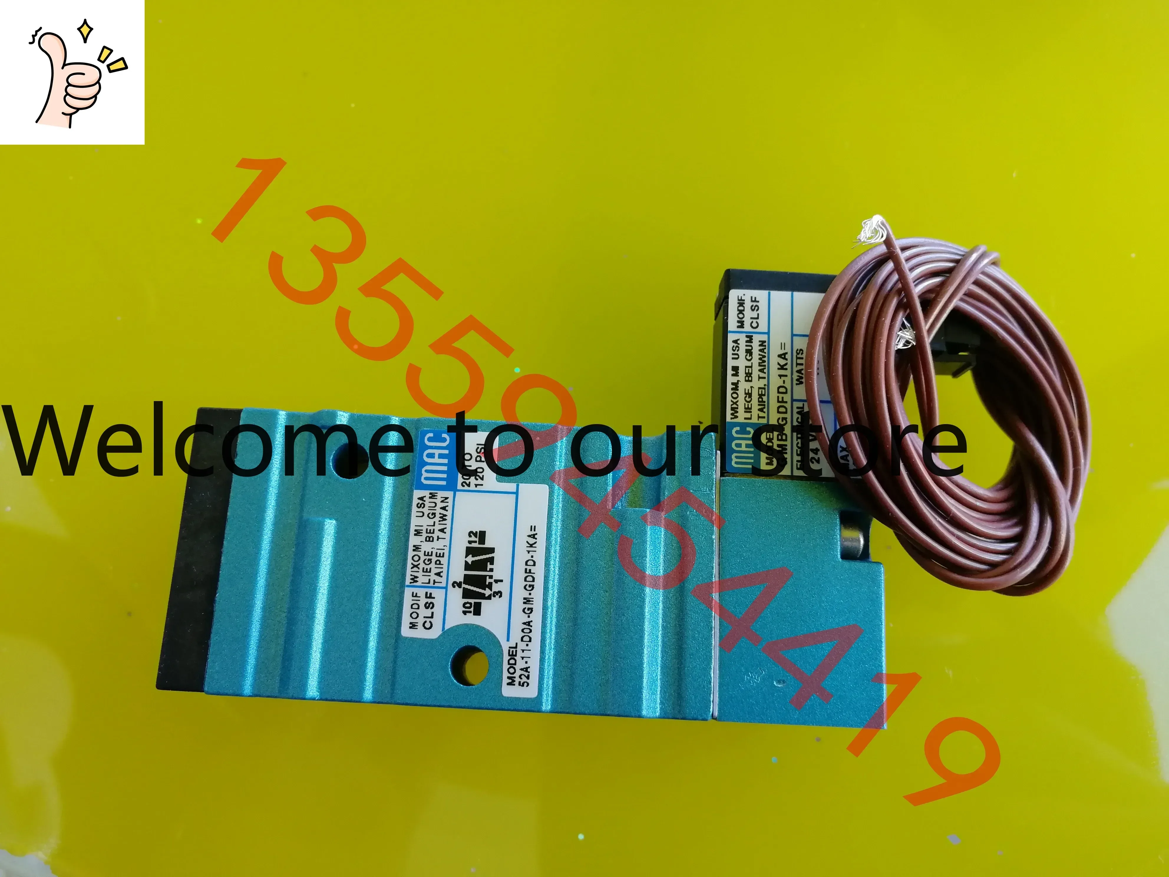 2026.4 American MAC Solenoid Valve 411A-EOA E0A-DM-DDAJ-1KD Original Genuine Package Bargaining Order KA
2026.4 American MAC Solenoid Valve 411A-EOA E0A-DM-DDAJ-1KD Original Genuine Package Bargaining Order KA