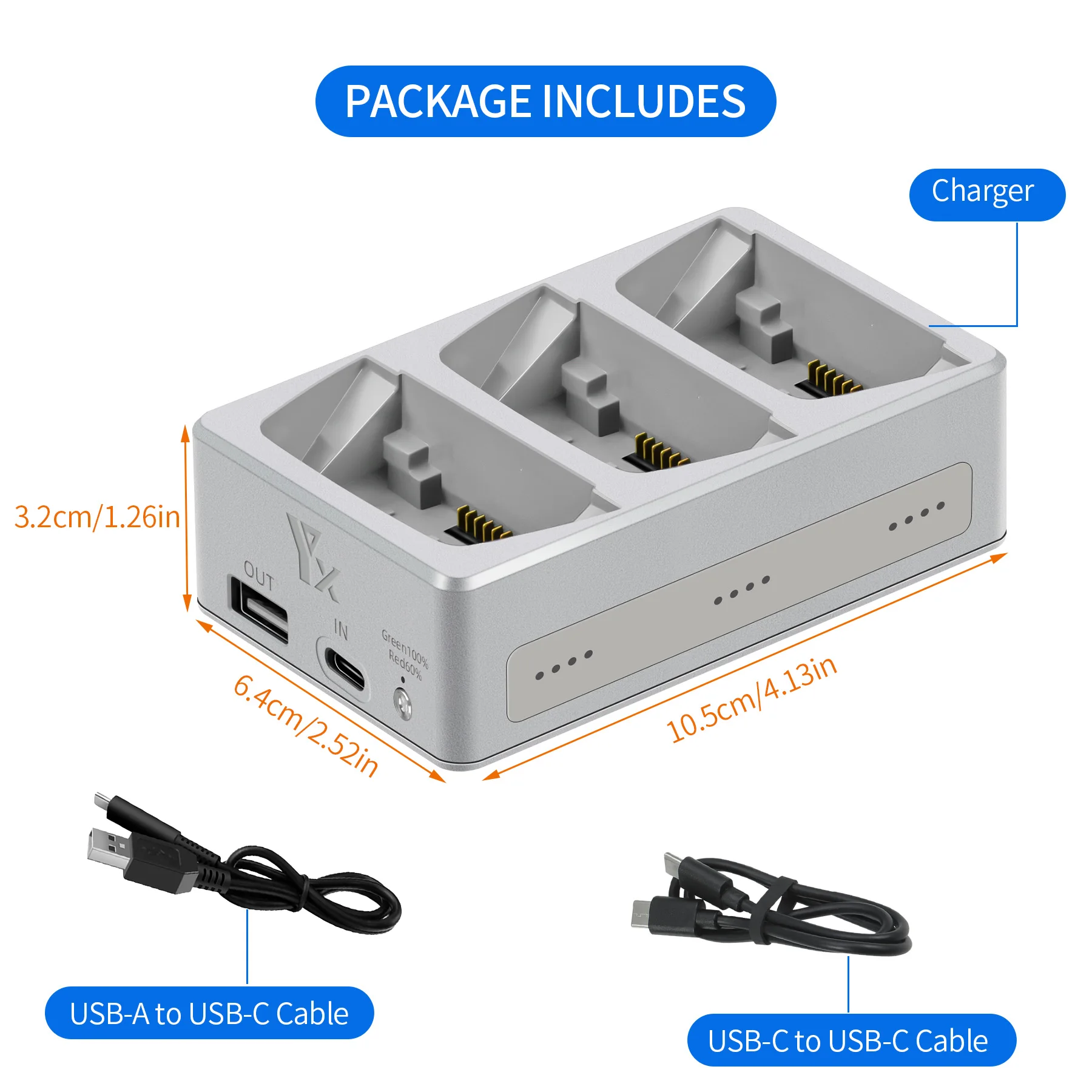 For DJI FLIP Charger 3 Way Charger Storage Battery Manager Battery Maintainer
For DJI FLIP Charger 3 Way Charger Storage Battery Manager Battery Maintainer