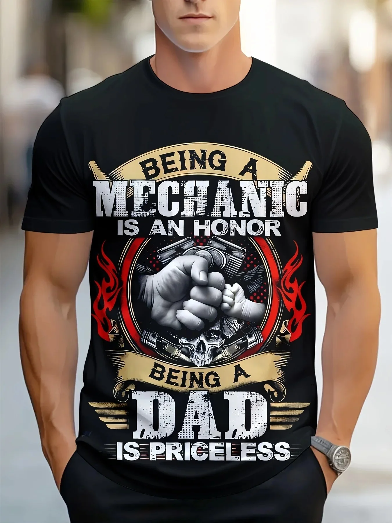 Новая мужская/женская футболка с коротким рукавом и круглым вырезом, повседневный уличный пуловер с 3D принтом, уличная одежда, быстросохнущий спортивный топ для мотоцикла
Новая мужская/женская футболка с коротким рукавом и круглым вырезом, повседневный уличный пуловер с 3D принтом, уличная одежда, быстросохнущий спортивный топ для мотоцикла