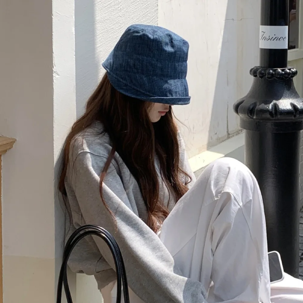 Quick-dry Roll Rim Fisherman Hat UV Protection Sunshade Flax Sun Hat Solid Color Sunscreen Japanese Style Bucket Cap Hiking
Quick-dry Roll Rim Fisherman Hat UV Protection Sunshade Flax Sun Hat Solid Color Sunscreen Japanese Style Bucket Cap Hiking