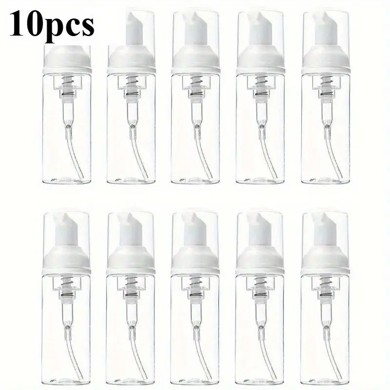 10 Pcs 60ml Foam Pump Bottle Foaming Soap Dispenser for Cleaning Travel Cosmetics Packaging Wash Eyelashes
10 Pcs 60ml Foam Pump Bottle Foaming Soap Dispenser for Cleaning Travel Cosmetics Packaging Wash Eyelashes