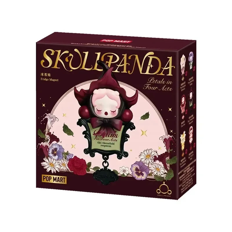 POPMART SKULLPANDA 'Petals in Four Acts' Series Fridge Magnet Blind Box - Original Collectible Action Figure Model - Mystery Gif
POPMART SKULLPANDA 'Petals in Four Acts' Series Fridge Magnet Blind Box - Original Collectible Action Figure Model - Mystery Gif