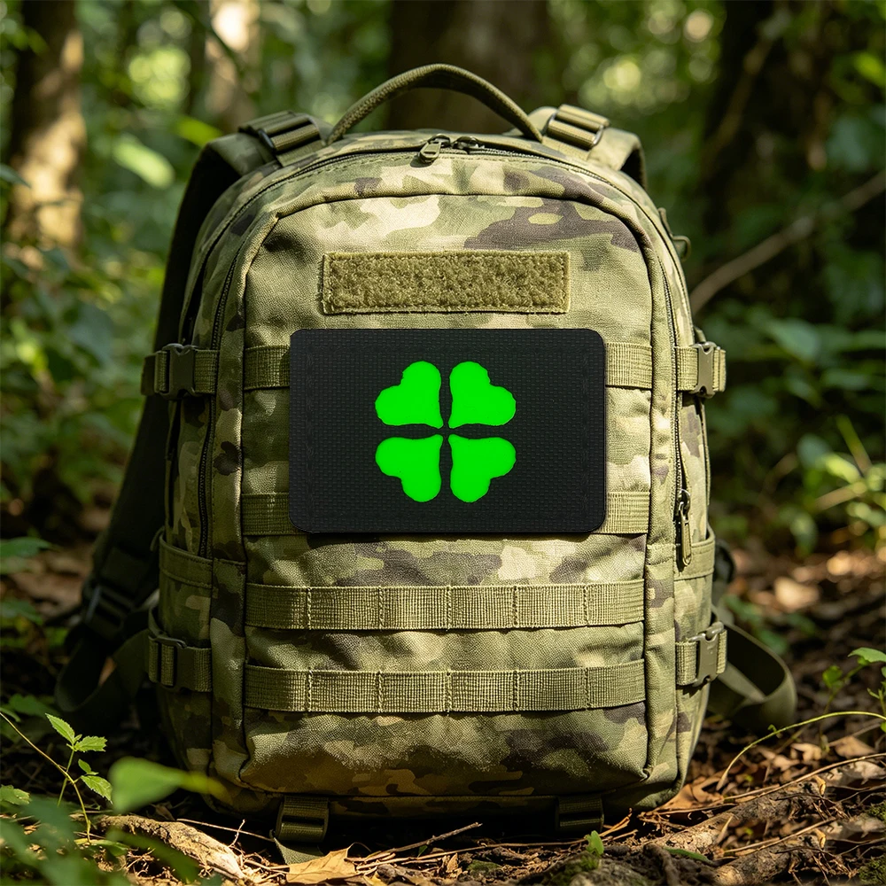 Luminous Clover Leaf Tactical Patches DIY Sew-on Design with Hook And Loop Backing for Jacket Shoulder Decoration
Luminous Clover Leaf Tactical Patches DIY Sew-on Design with Hook And Loop Backing for Jacket Shoulder Decoration