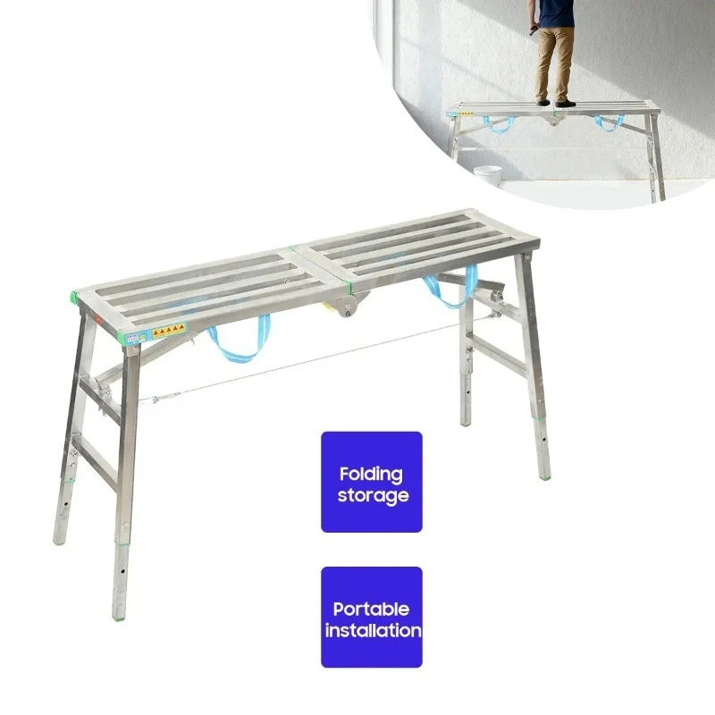 Folding Telescopic Horse Stool Multifunctional Lifting Scaffold Ladder for Indoor Decoration & Painters
Folding Telescopic Horse Stool Multifunctional Lifting Scaffold Ladder for Indoor Decoration & Painters