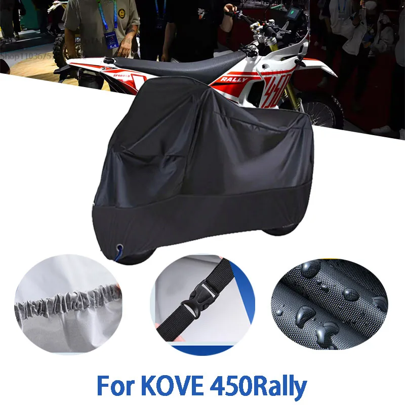 Motorcycle Full Covers For KOVE 450Rally Car Outdoors Sun Protection Dust No Ear Thickened Oxford Clothcover Accessories
Motorcycle Full Covers For KOVE 450Rally Car Outdoors Sun Protection Dust No Ear Thickened Oxford Clothcover Accessories