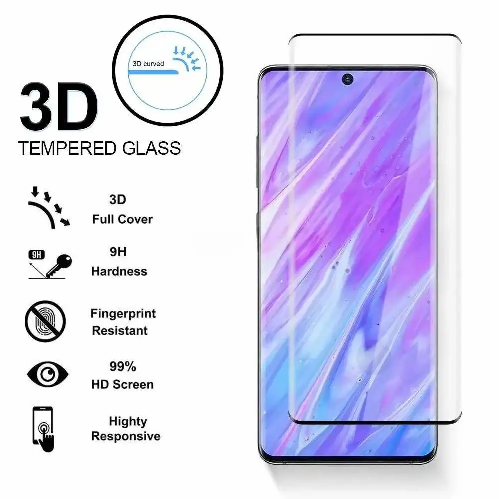 20D Curved Edge Tempered Screen Glass Galaxy Ultra For Samsung S20 Plus Full Protective Film
20D Curved Edge Tempered Screen Glass Galaxy Ultra For Samsung S20 Plus Full Protective Film
