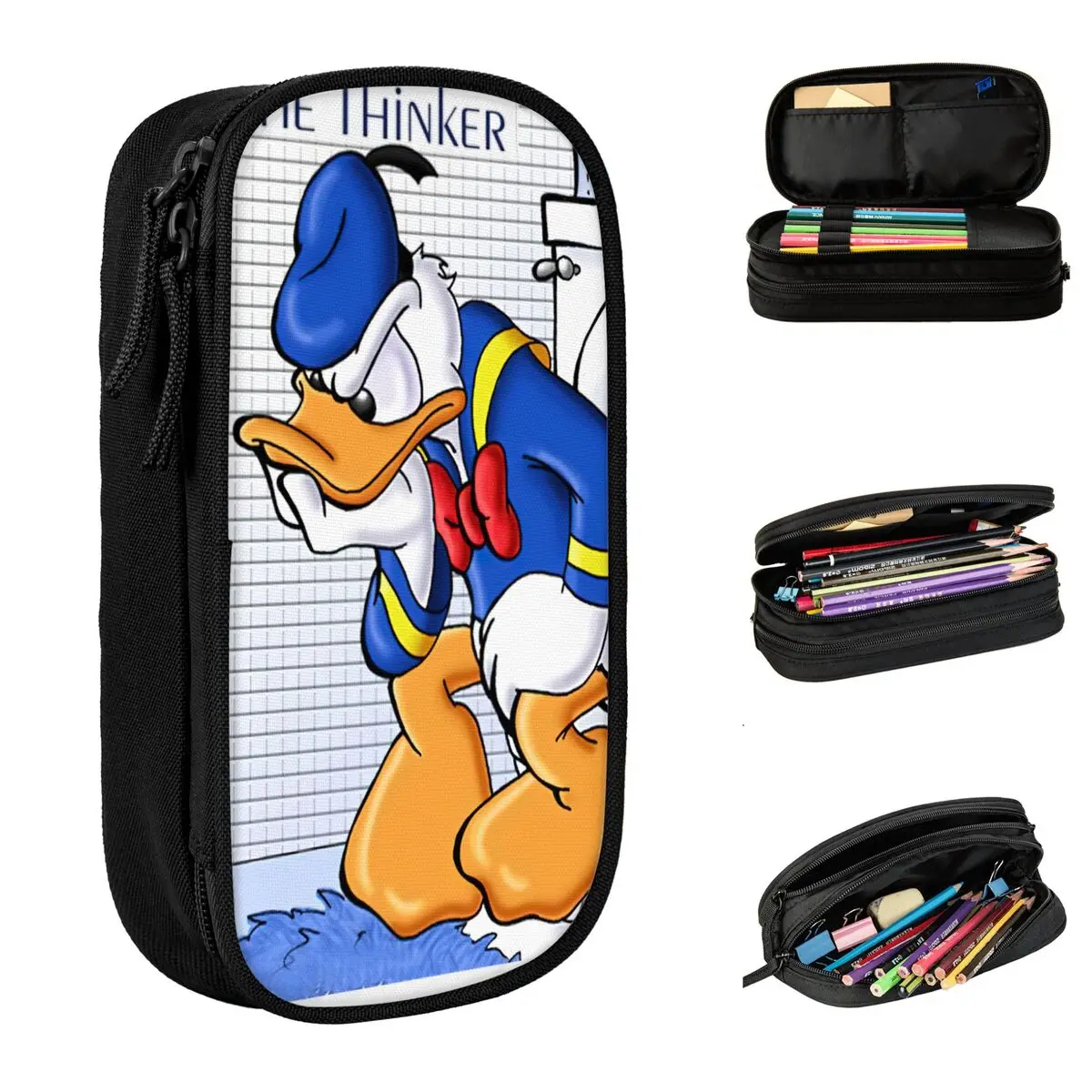 Пеналы с героями мультфильмов «Дональд Дак», держатель для ручек, сумки для карандашей, студенческие большие пеналы для хранения, школьный подарок, пенал
Пеналы с героями мультфильмов «Дональд Дак», держатель для ручек, сумки для карандашей, студенческие большие пеналы для хранения, школьный подарок, пенал