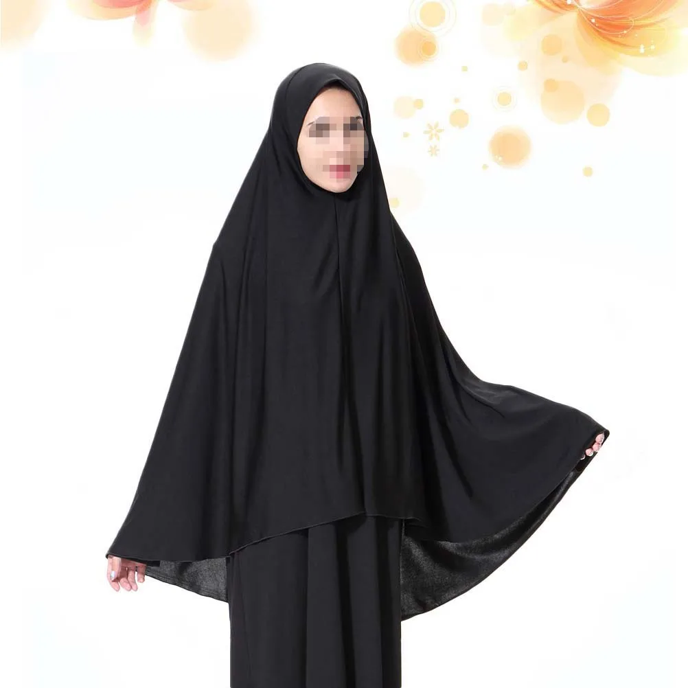 Muslim Hijab Black Breathable Polyester Spandex Fabric Elastic Head Wrap Scarf Summer Shawl Bandana Islamic
Muslim Hijab Black Breathable Polyester Spandex Fabric Elastic Head Wrap Scarf Summer Shawl Bandana Islamic
