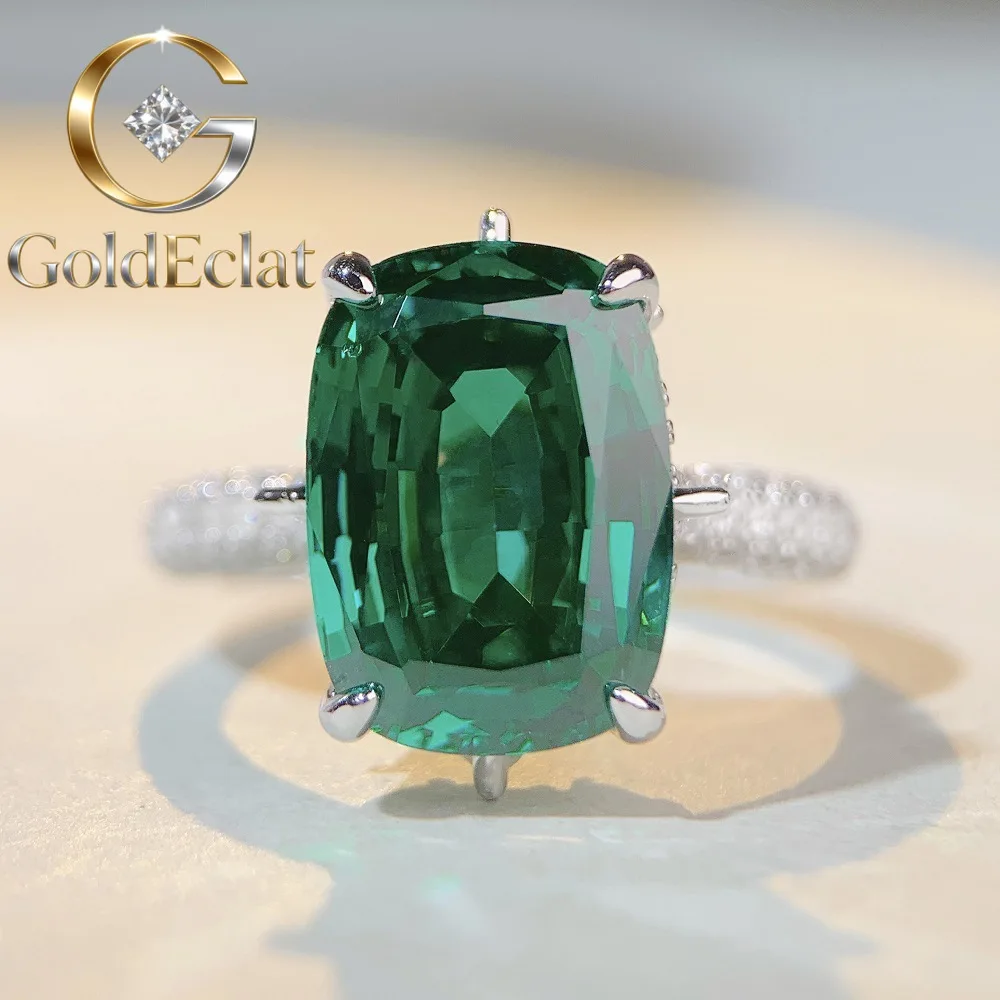 GoldEclat Luxury Solid Platinum PT950 Women's Emerald Ring Full Diamond Moissanite Ring
GoldEclat Luxury Solid Platinum PT950 Women's Emerald Ring Full Diamond Moissanite Ring