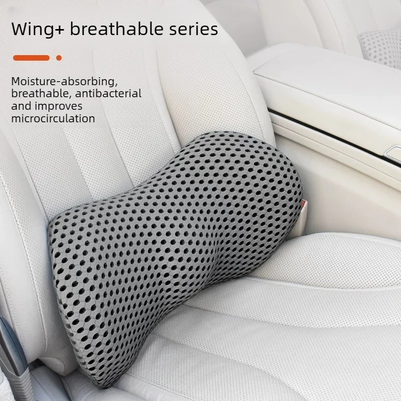 For Car & Office Seat Lumbar Pillow, Breathable Memory Foam Back Support Cushion
For Car & Office Seat Lumbar Pillow, Breathable Memory Foam Back Support Cushion