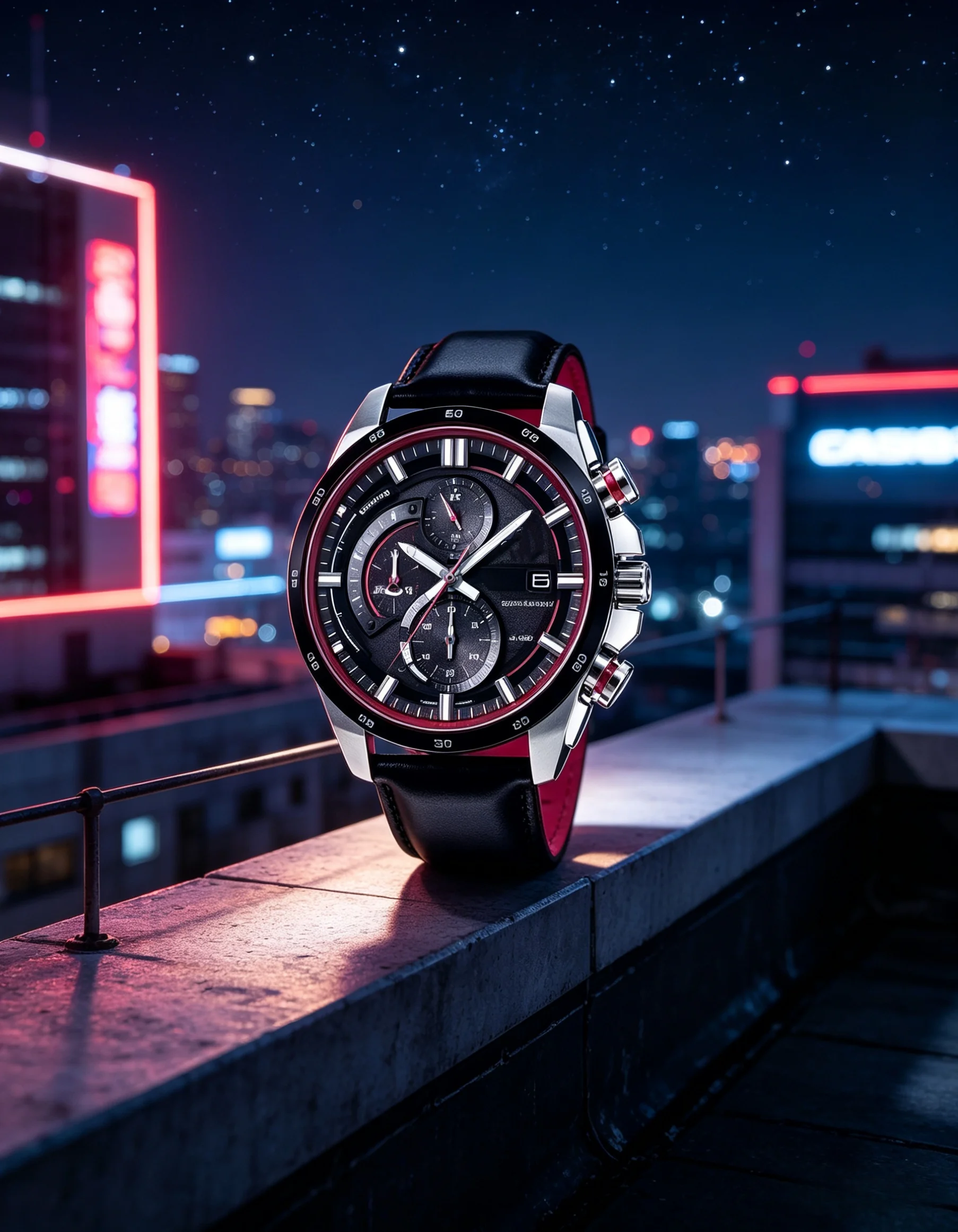 All-steel sports chronograph watch, with luminescent hands and water resistance, suitable for any occasion
All-steel sports chronograph watch, with luminescent hands and water resistance, suitable for any occasion