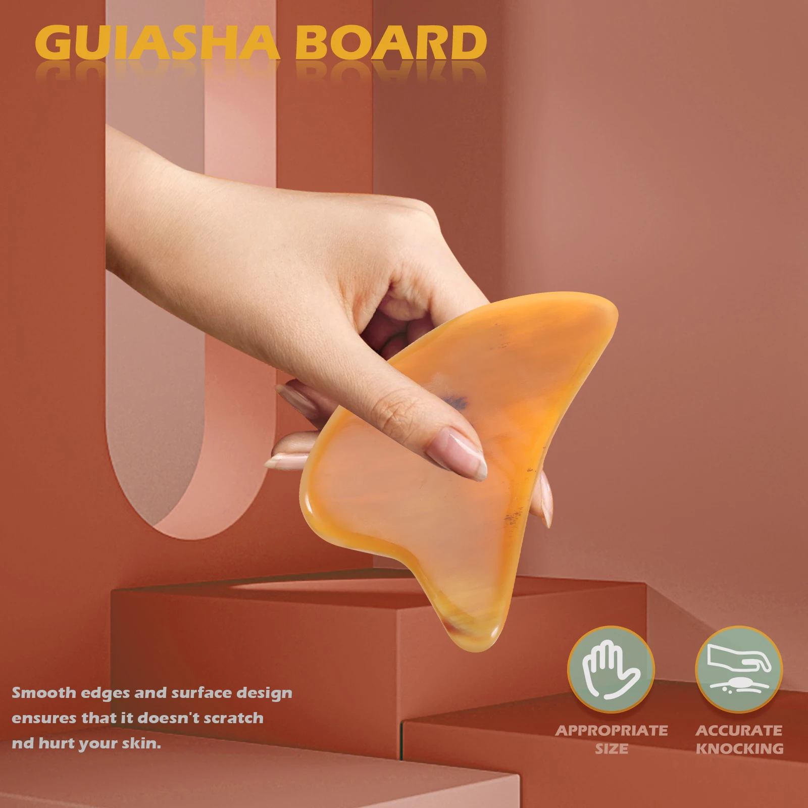 1 шт., натуральный бычий рог, гуа Ша, скребковая доска, массажный инструмент для лица и тела, портативный инструмент для облегчения боли, для путешествий, домашнего использования, косметический инструмент 
1 шт., натуральный бычий рог, гуа Ша, скребковая доска, массажный инструмент для лица и тела, портативный инструмент для облегчения боли, для путешествий, домашнего использования, косметический инструмент