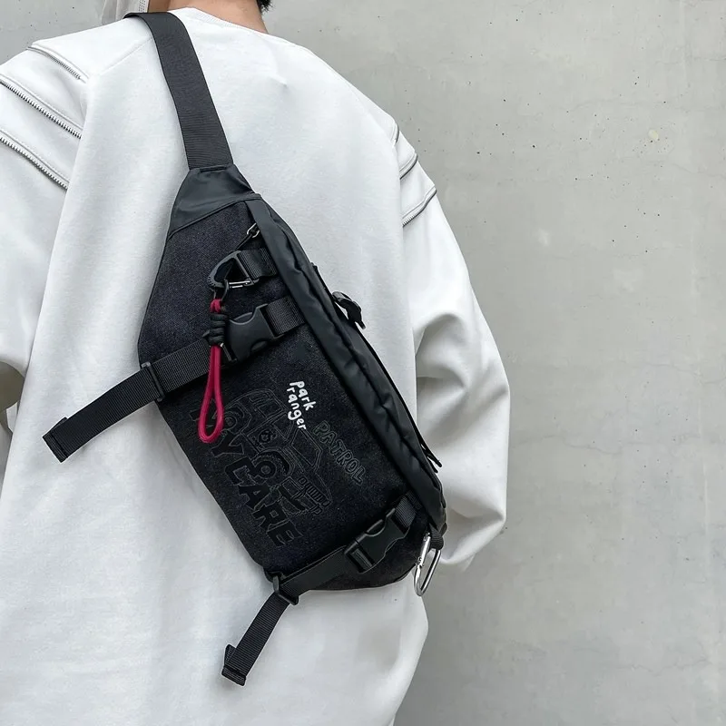 Cycling BagsMen's Fitness Casual Crossbody Chest Bags Fashion Trend Outdoor Travel Small Bag Functional Portable Waist Bag
Cycling BagsMen's Fitness Casual Crossbody Chest Bags Fashion Trend Outdoor Travel Small Bag Functional Portable Waist Bag