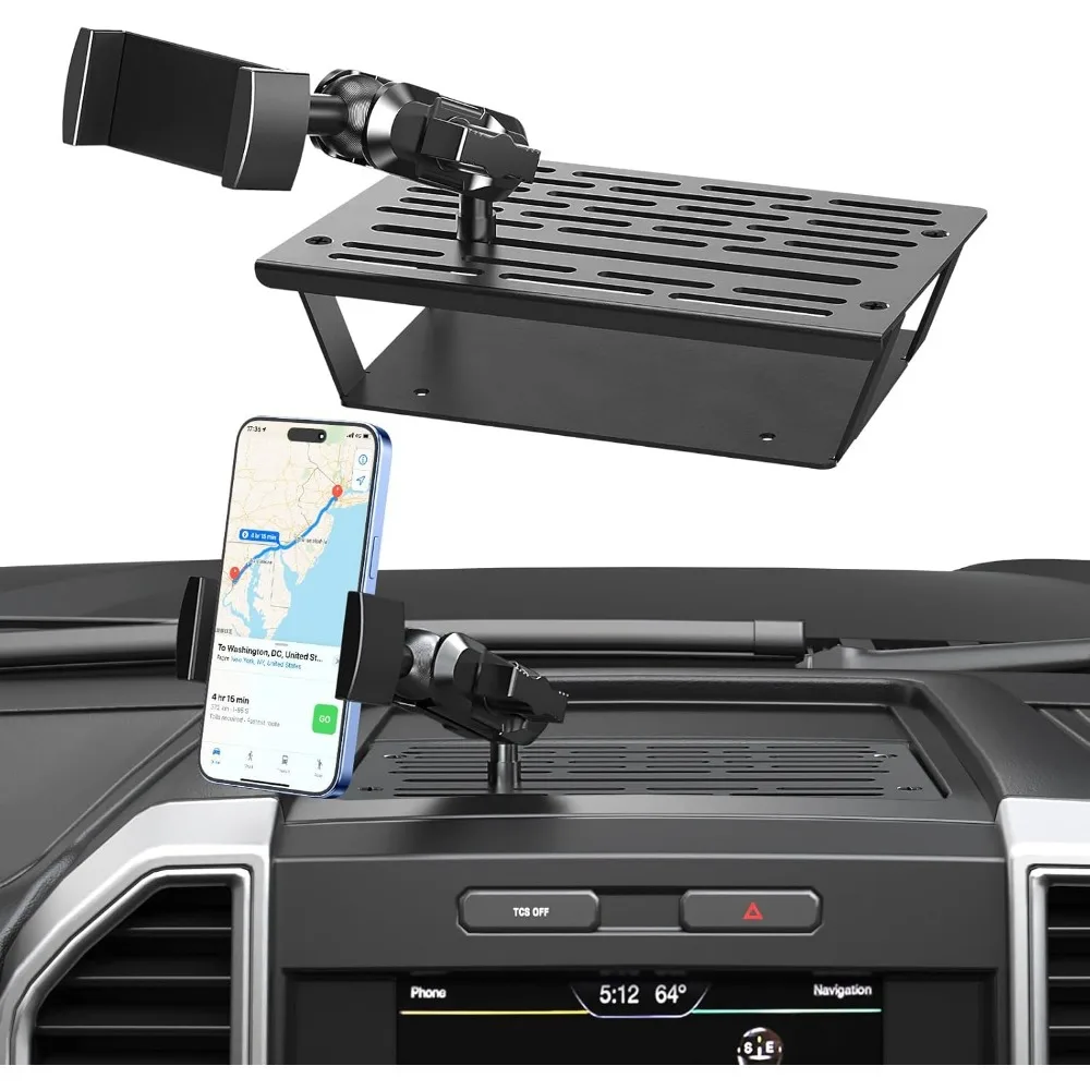 Clip On Metal Phone Holder for 2015 2020 F150 2017 2022 F250 F350 No Drilling Required Universal Mount
Clip On Metal Phone Holder for 2015 2020 F150 2017 2022 F250 F350 No Drilling Required Universal Mount