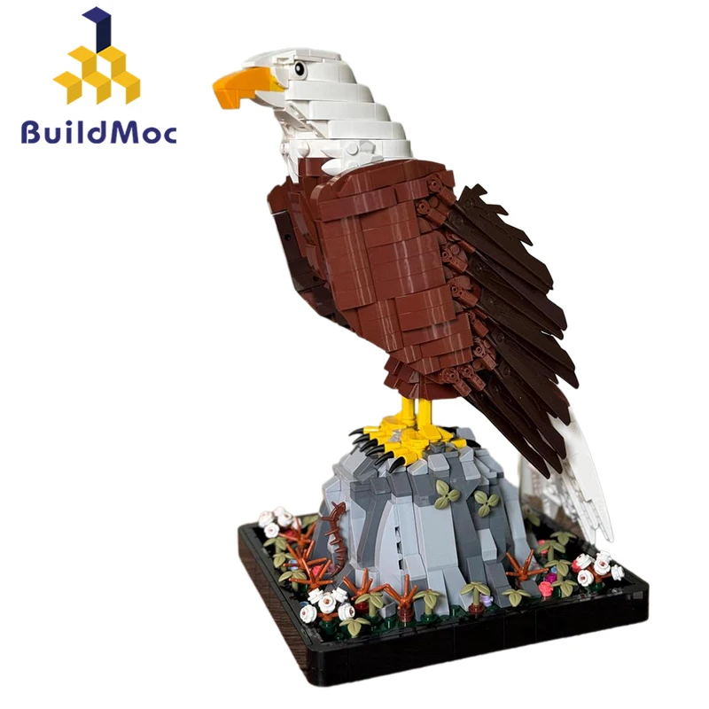 MOC культовая птица, лысой орлан, набор строительных блоков, летающие животные, кирпичи, игрушки, подарки для мальчиков и девочек (1472 шт.)
MOC культовая птица, лысой орлан, набор строительных блоков, летающие животные, кирпичи, игрушки, подарки для мальчиков и девочек (1472 шт.)
