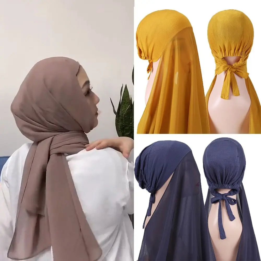 Удобный однотонный мусульманский мгновенный хиджаб 175*70 см, шифоновый платок для головы, внутренняя повязка, шифоновая шаль, этническая одежда
Удобный однотонный мусульманский мгновенный хиджаб 175*70 см, шифоновый платок для головы, внутренняя повязка, шифоновая шаль, этническая одежда