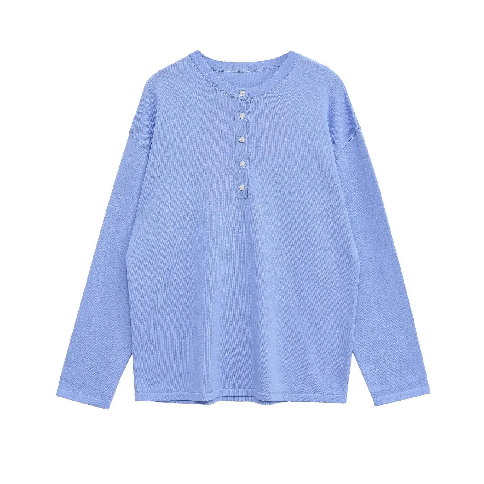 Korejepo 2025 New Women European and American Style Button Loose Round Neck Flat Needle Knitted Jacket Top
Korejepo 2025 New Women European and American Style Button Loose Round Neck Flat Needle Knitted Jacket Top