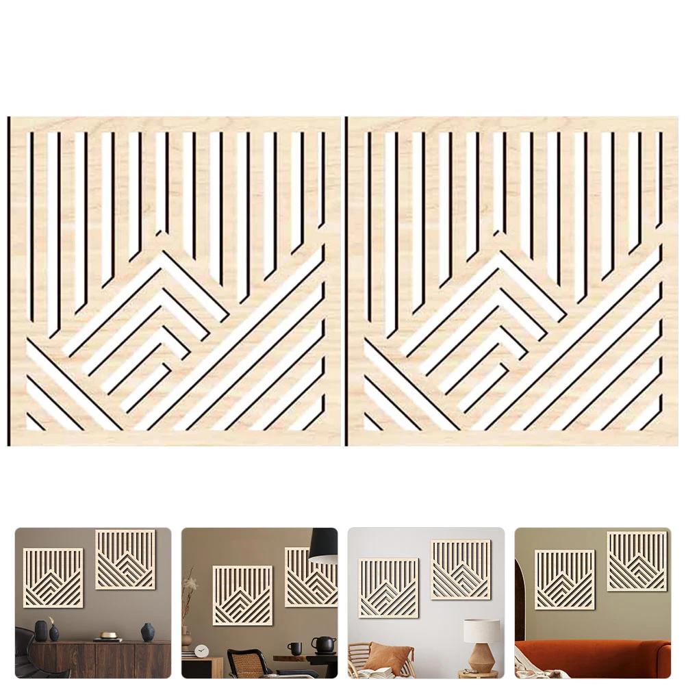 2 Pcs Patterns Durable Home Sticker Abstract Ornament Decorative Abstract Wall Decor Wood Wall Decor Craft
2 Pcs Patterns Durable Home Sticker Abstract Ornament Decorative Abstract Wall Decor Wood Wall Decor Craft
