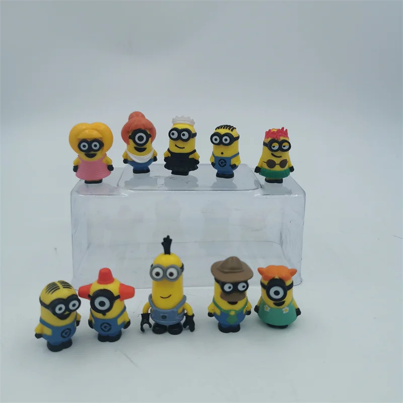 Cartoon Despicable Mes Miniones Dave Stuart Action Figures Cute Q Version Mini Doll Ornaments Collectible Toys Children's Gifts
Cartoon Despicable Mes Miniones Dave Stuart Action Figures Cute Q Version Mini Doll Ornaments Collectible Toys Children's Gifts