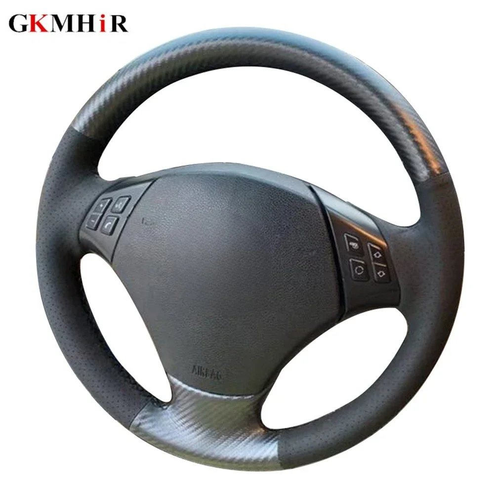 Black DIY Car Steering Wheel Braid Cover Genuine Leather Carbon Fiber For BMW E90 E91(Touring) 2005-2011 320d 325i 335i X1 E84
Black DIY Car Steering Wheel Braid Cover Genuine Leather Carbon Fiber For BMW E90 E91(Touring) 2005-2011 320d 325i 335i X1 E84