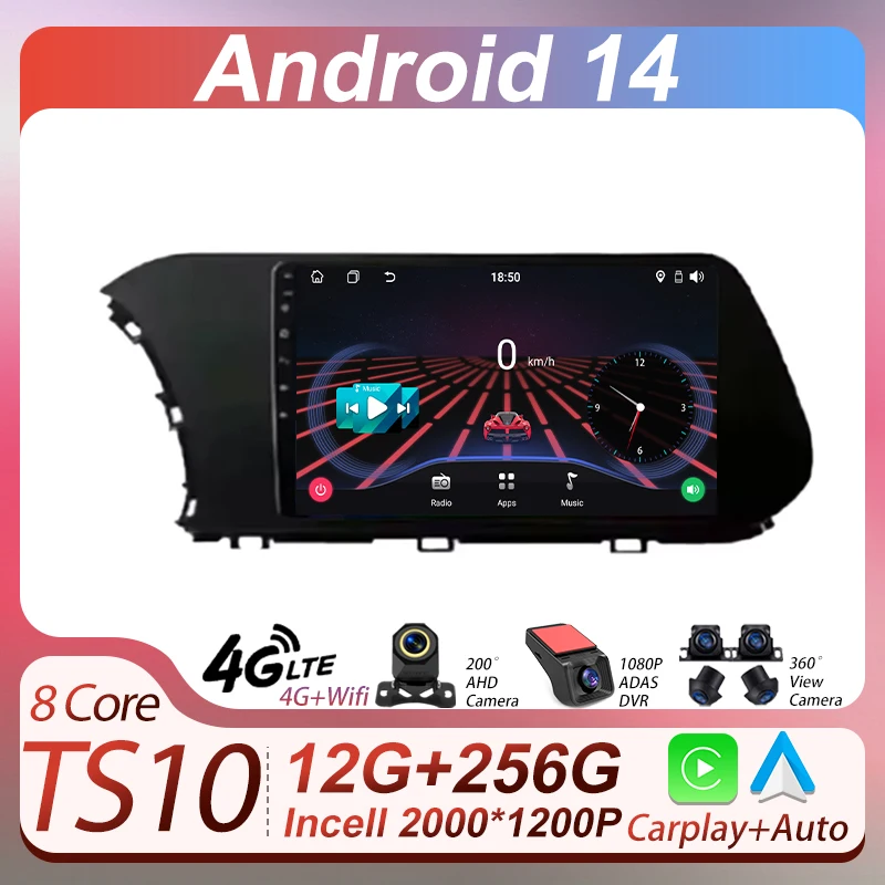 Car Radio Multimedia Video Player For Hyundai I20 2021 -2022 Android 14 2 Din Carplay Auto GPS 8 Core Smart Car Systems 5G Wifi
Car Radio Multimedia Video Player For Hyundai I20 2021 -2022 Android 14 2 Din Carplay Auto GPS 8 Core Smart Car Systems 5G Wifi
