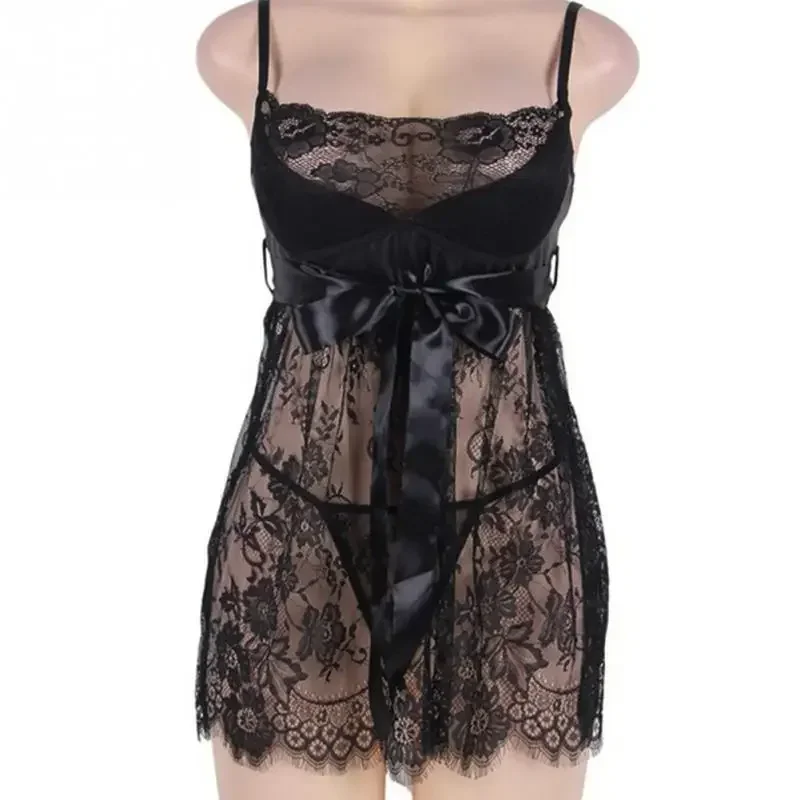 Женское нижнее белье, кружевная ночная рубашка Babydoll, сорочка на бретельках, ночная рубашка, сексуальная одежда для сна с стрингами, ночная рубашка больших размеров
Женское нижнее белье, кружевная ночная рубашка Babydoll, сорочка на бретельках, ночная рубашка, сексуальная одежда для сна с стрингами, ночная рубашка больших размеров