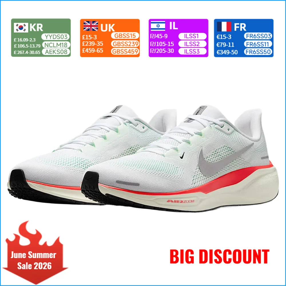 Nike Pegasus Men's Running Shoes - Slip-Resistant, Durable, Cushioned, Classic Versatile Athletic Shoes FD2722-115
Nike Pegasus Men's Running Shoes - Slip-Resistant, Durable, Cushioned, Classic Versatile Athletic Shoes FD2722-115
