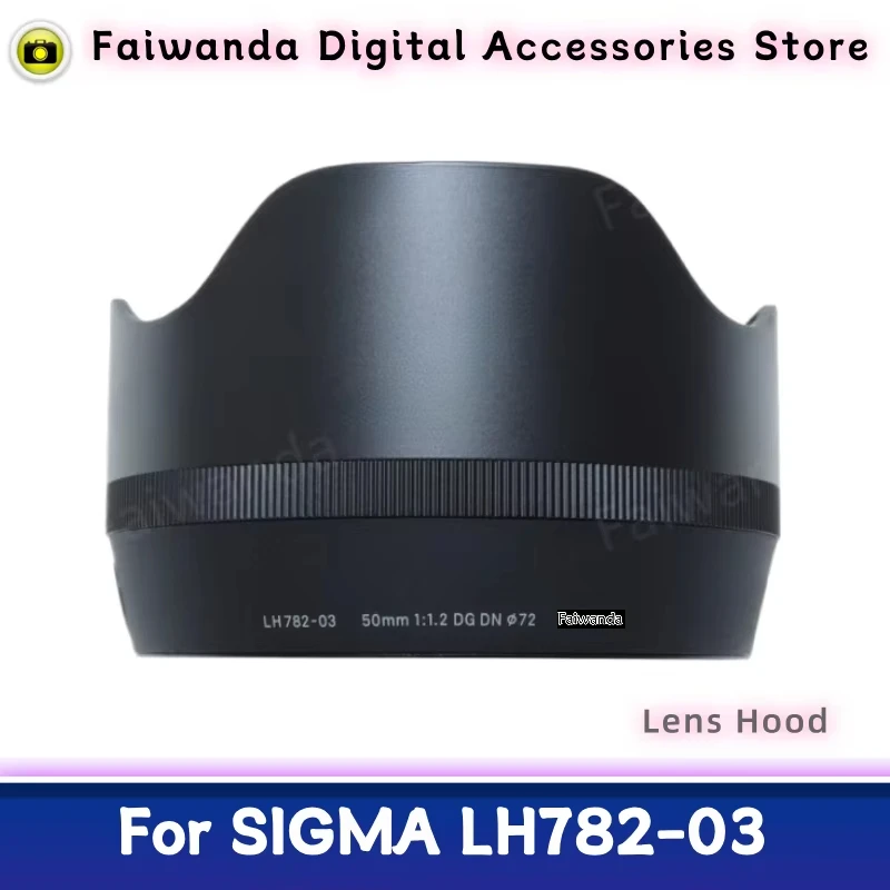 New Original Genuine Front Lens Hood LH782-03 For SIGMA 50mm F1.2 DG DN|Art|024 Lens (72mm) 50/F1.2 DGDN
New Original Genuine Front Lens Hood LH782-03 For SIGMA 50mm F1.2 DG DN|Art|024 Lens (72mm) 50/F1.2 DGDN