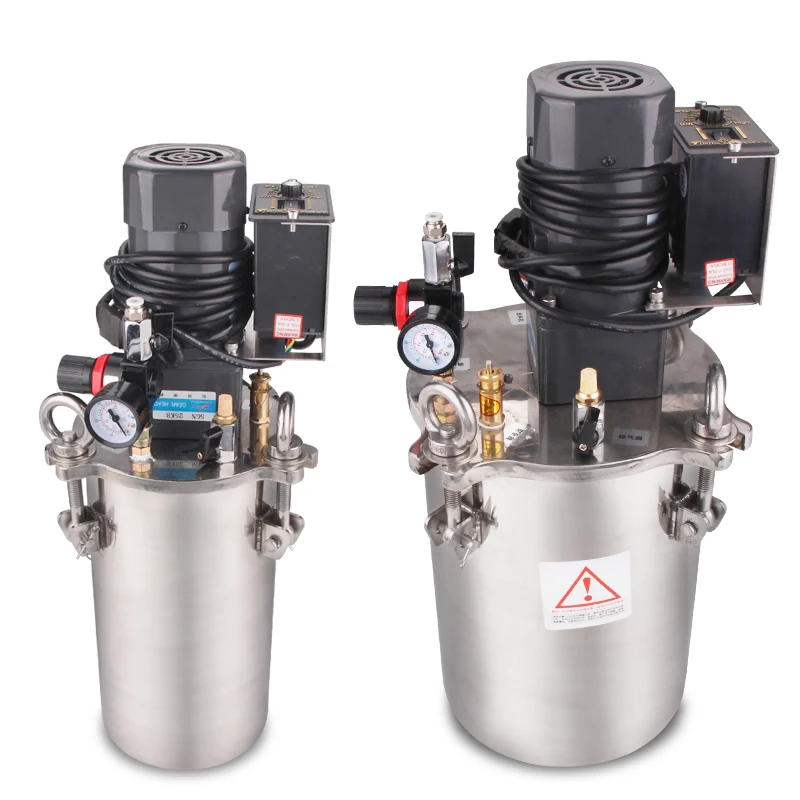 120W Stainless Steel Dispensing Pressure Barrel Electric Agitation Automatic Mixing Glue Supply Container
120W Stainless Steel Dispensing Pressure Barrel Electric Agitation Automatic Mixing Glue Supply Container