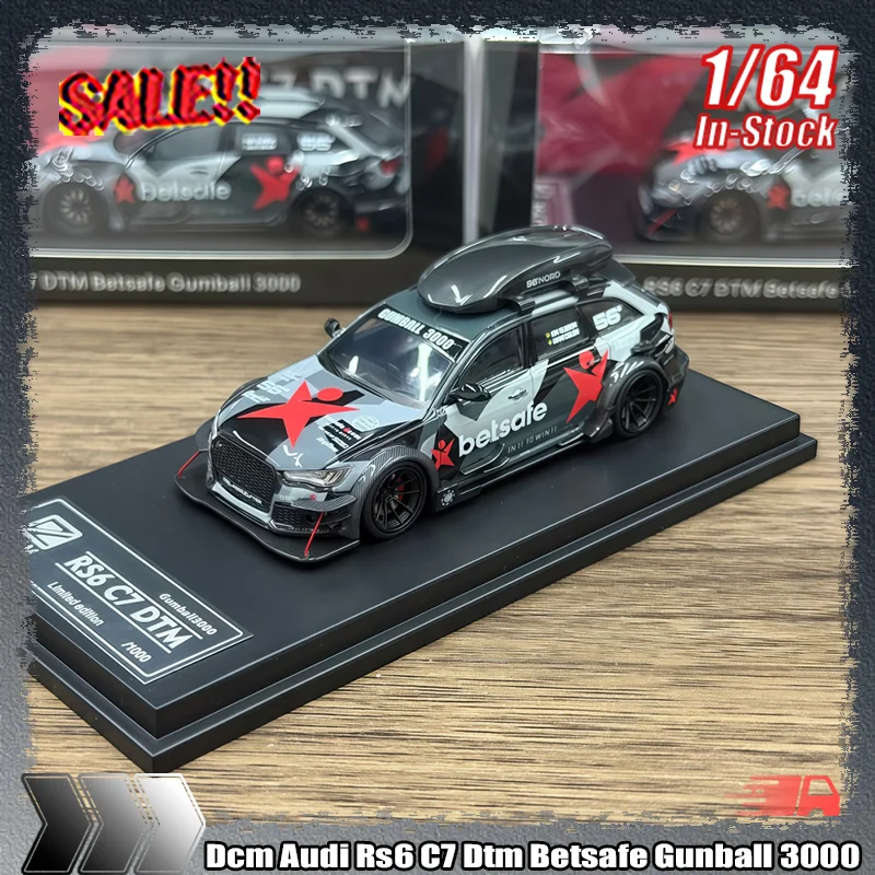 New In Stock Dcm 1:64 Audi Rs6 C7 Dtm Betsafe Gunball 3000 Simulation Alloy Miniature Die-Cast Car Model Custom Boy Toy Ornament
New In Stock Dcm 1:64 Audi Rs6 C7 Dtm Betsafe Gunball 3000 Simulation Alloy Miniature Die-Cast Car Model Custom Boy Toy Ornament