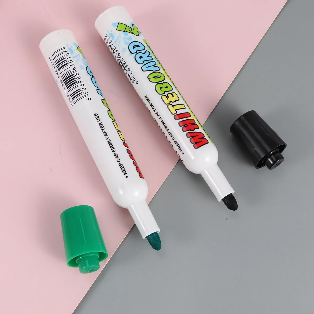 24Pcs Whiteboard Markers Set Premium Erasable Dry Write Smoothly on Paper Plastic Board DIY Art Projects Gift Whiteboard Markers
24Pcs Whiteboard Markers Set Premium Erasable Dry Write Smoothly on Paper Plastic Board DIY Art Projects Gift Whiteboard Markers