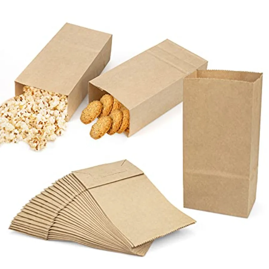 300 Pack Mini Kraft Paper Bags 3.5 x 2 x 6.7 inch Durable Brown Paper Snack Bag Small Cookie Party Favor Bags
300 Pack Mini Kraft Paper Bags 3.5 x 2 x 6.7 inch Durable Brown Paper Snack Bag Small Cookie Party Favor Bags