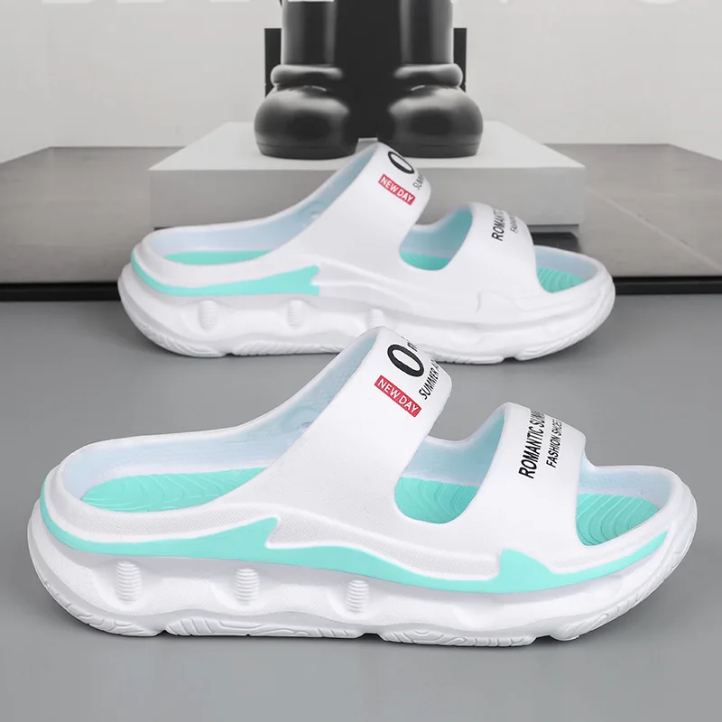 New 2025 Fashion Men's Outdoor Sandals Summer Beach Shoes Thick Bottom Hollow-Out EVA Breathable Slip-On Water Slippers Couples
New 2025 Fashion Men's Outdoor Sandals Summer Beach Shoes Thick Bottom Hollow-Out EVA Breathable Slip-On Water Slippers Couples