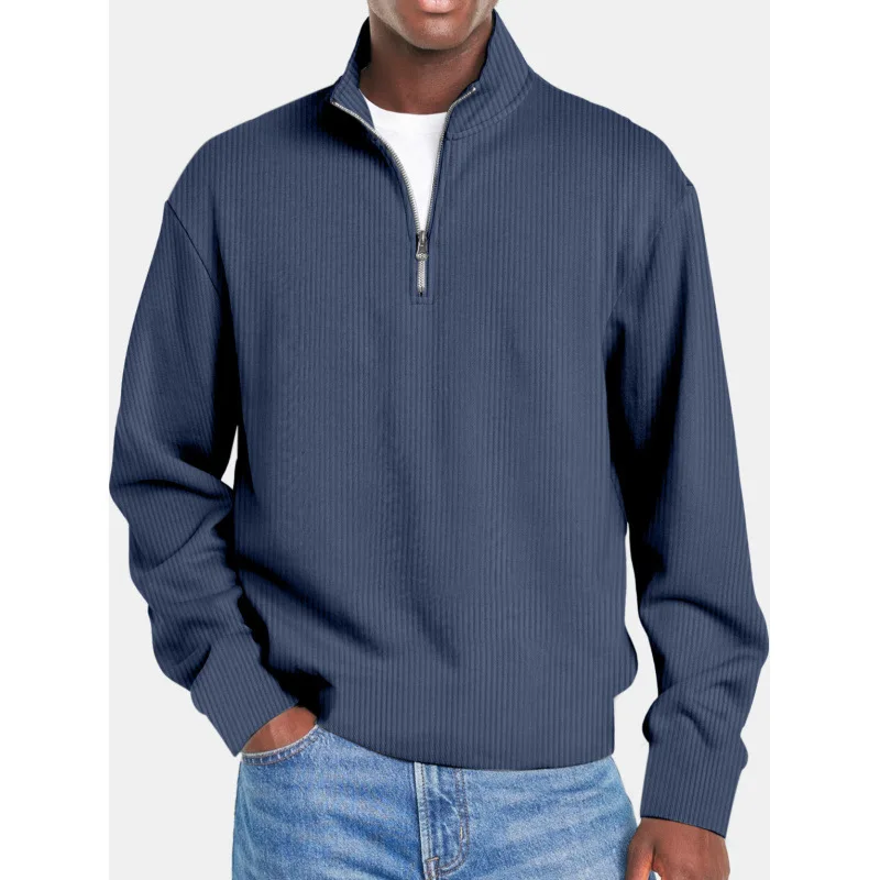 Men Sweatshirt Top Sporty Casual Zipper Solid Color Stand Collar Tops Sportswear Male Sweatshirts Streetwear Spring Autumn
Men Sweatshirt Top Sporty Casual Zipper Solid Color Stand Collar Tops Sportswear Male Sweatshirts Streetwear Spring Autumn