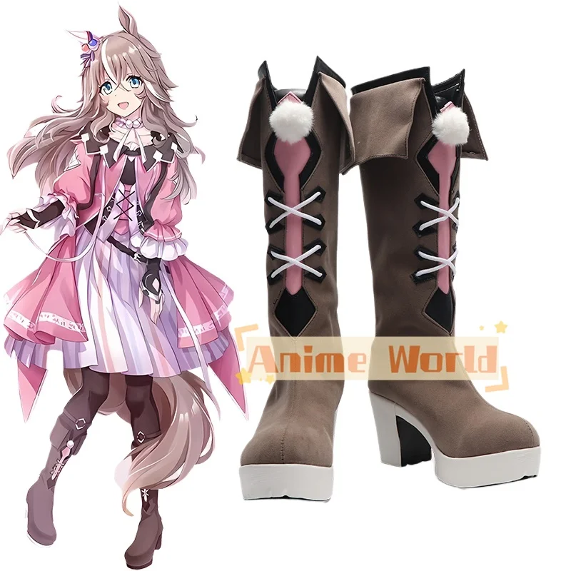 Anime Game Umamusume Pretty Derby Wonder Acute Cosplay Shoes Boots Game Halloween Christmas Party Costume Accessory Props
Anime Game Umamusume Pretty Derby Wonder Acute Cosplay Shoes Boots Game Halloween Christmas Party Costume Accessory Props